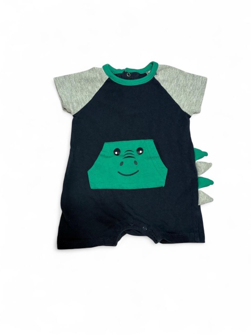 Baby Rebels dinosaur romper, Size 0-3 months